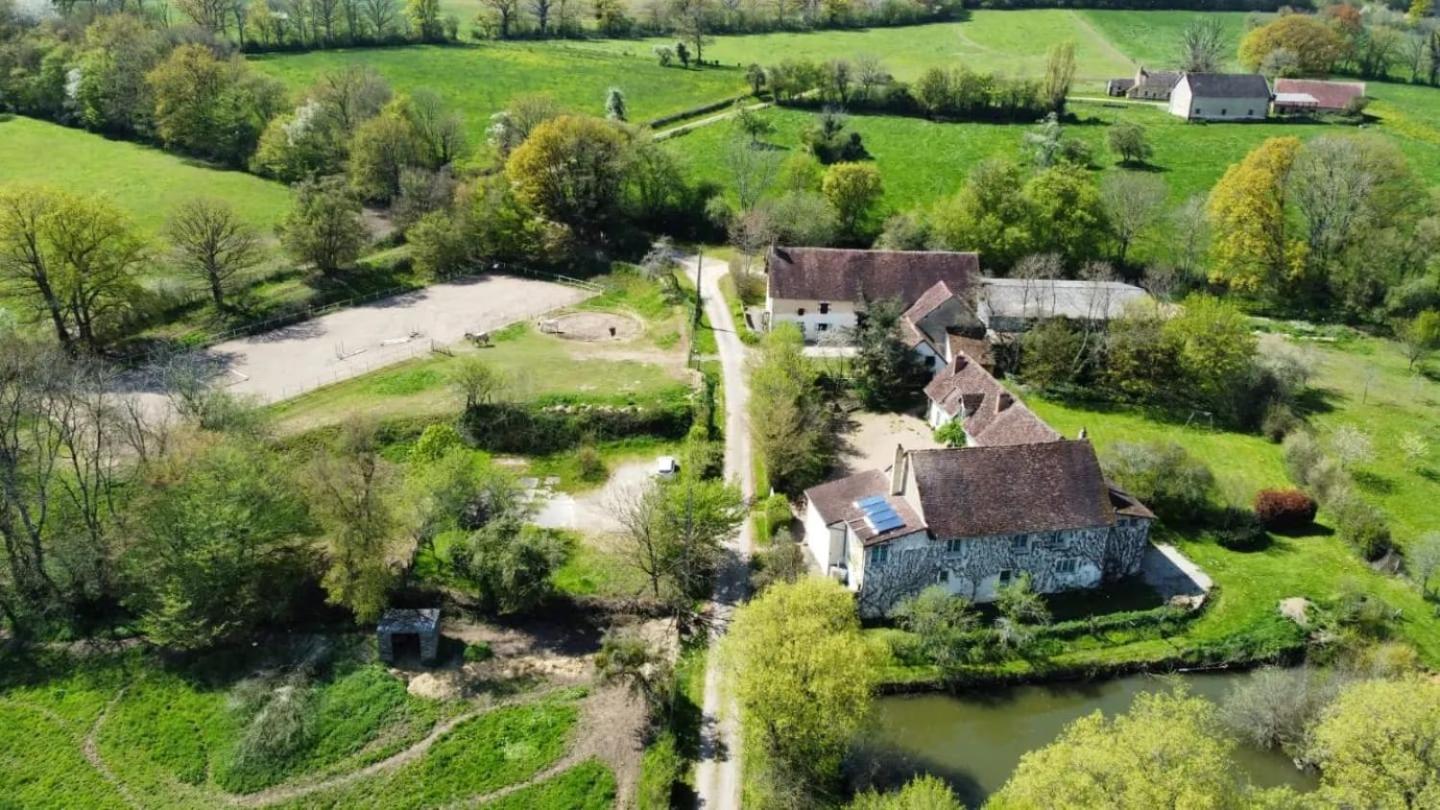 Ferme Equestre & Chambres D'Hotes Gateau Stables Proche Guedelon Saint-Amand-en-Puisaye Ngoại thất bức ảnh
